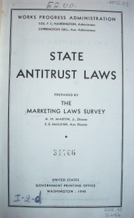 State antitrust laws
