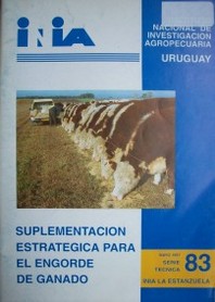 Suplementación estratégica para el engorde de ganado