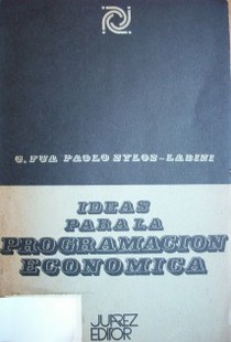 Ideas para la programación económica