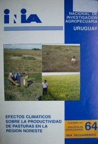 Efectos climáticos sobre la productividad de pasturas en la región noreste