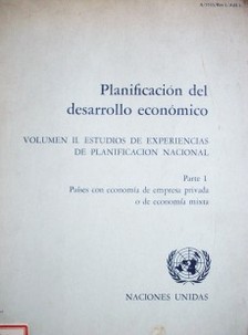 Planificación del desarrollo económico