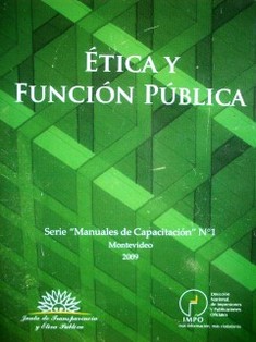 Ética y función pública