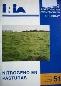 Nitrógeno en pasturas