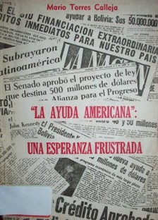 "La ayuda americana" : una esperanza frustrada