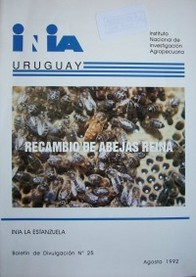 Recambio de abejas reina