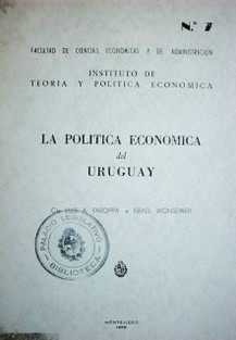 La política económica del Uruguay