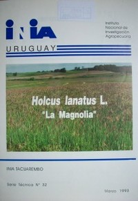 Holcus lanatus L. "La Magnolia"
