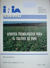 Aportes tecnológicos para el cultivo de papa