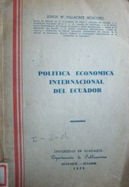 Política económica internacional del Ecuador