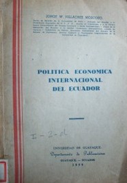 Política económica internacional del Ecuador