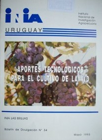 Aportes tecnológicos para el cultivo de la vid