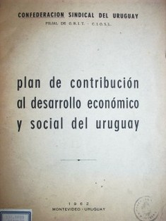 Plan de contribución al desarrollo económico y social del Uruguay