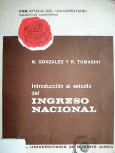 Introducción al estudio del ingreso nacional