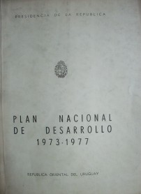 Plan nacional de desarrollo 1973-1977