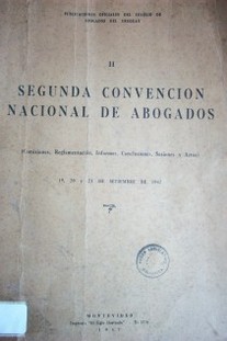 Segunda Convención Nacional de Abogados