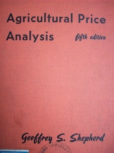 Agricultural price analysis