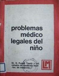 Problemas médico legales del niño
