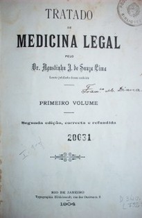 Tratado de medicina legal