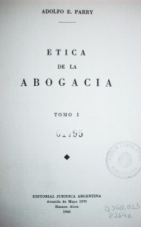 Ética de la abogacía