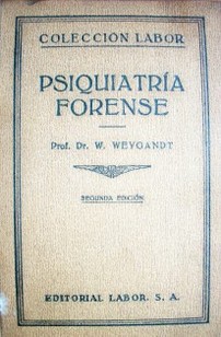 Psiquiatría forense