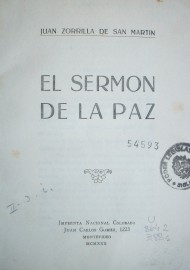 El sermón de la paz