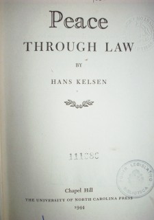 Peace through law