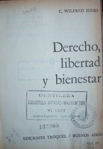 Derecho, libertad y bienestar