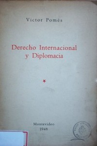Derecho Internacional y Diplomacia
