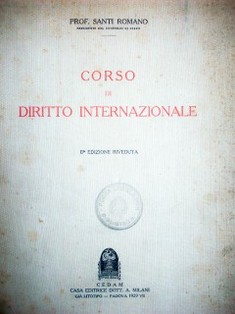 Corso di ditritto internazionale