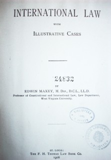 International Law with illustrative cases