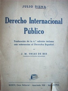 Derecho Internacional Público