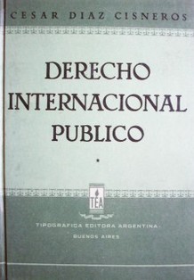 Derecho Internacional Público