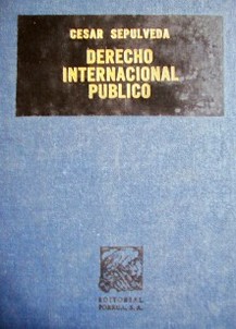 Curso de derecho internacional público