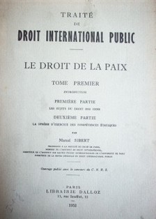 Traité de droit international public