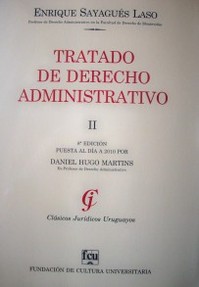 Tratado de Derecho Administrativo