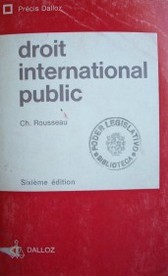 Droit international public