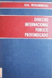 Derecho internacional público profundizado