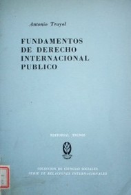Fundamentos de derecho internacional público