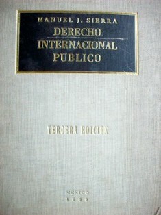 Tratado de Derecho Internacional Público