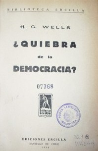 Quiebra de la Democracia?