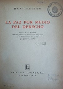 La paz por medio del derecho