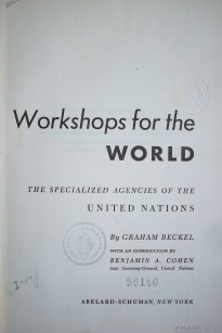 Workshops for the world