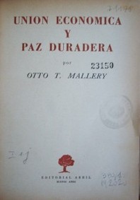 Union Económica y Paz Durarera