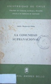 La comunidad supranacional