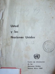 Usted y las Naciones Unidas