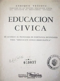 Educación cívica