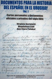 Documentos para la historia del español en el Uruguay