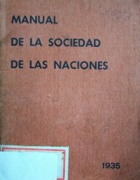 Manual de la Sociedad de las Naciones