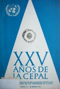 XXV años de la CEPAL