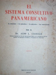 El sistema consultivo panamericano